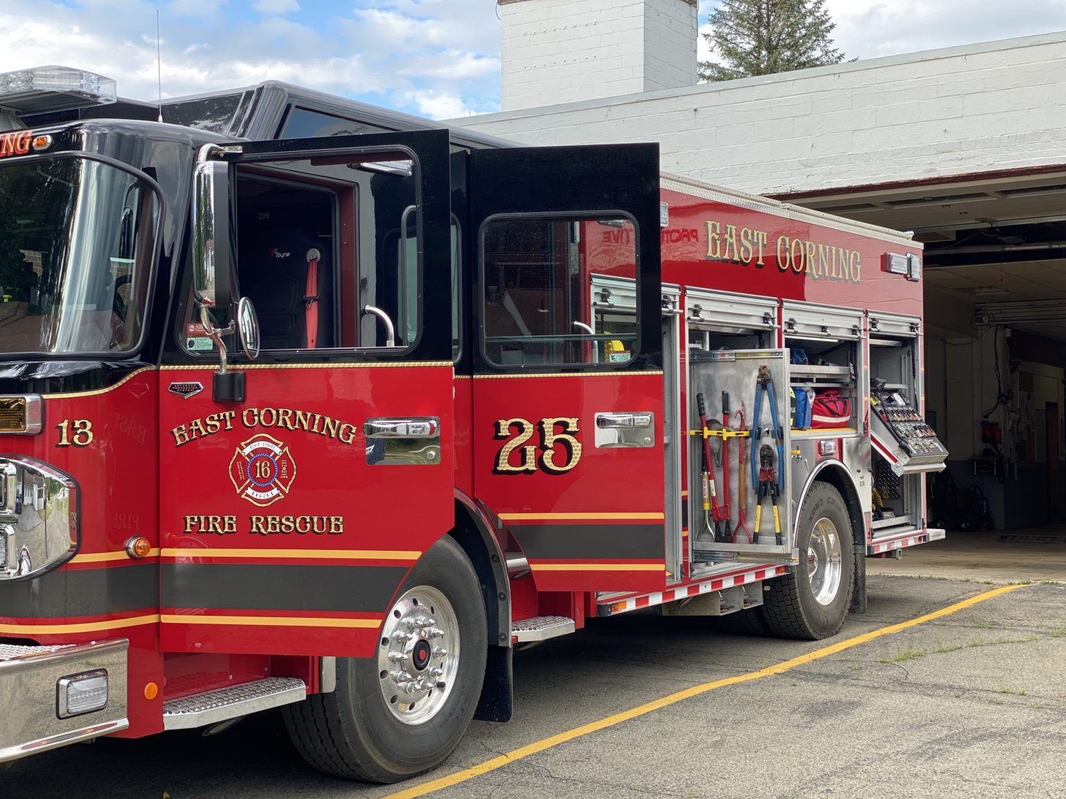 Apparatus of the ECFD East Corning Fire Department